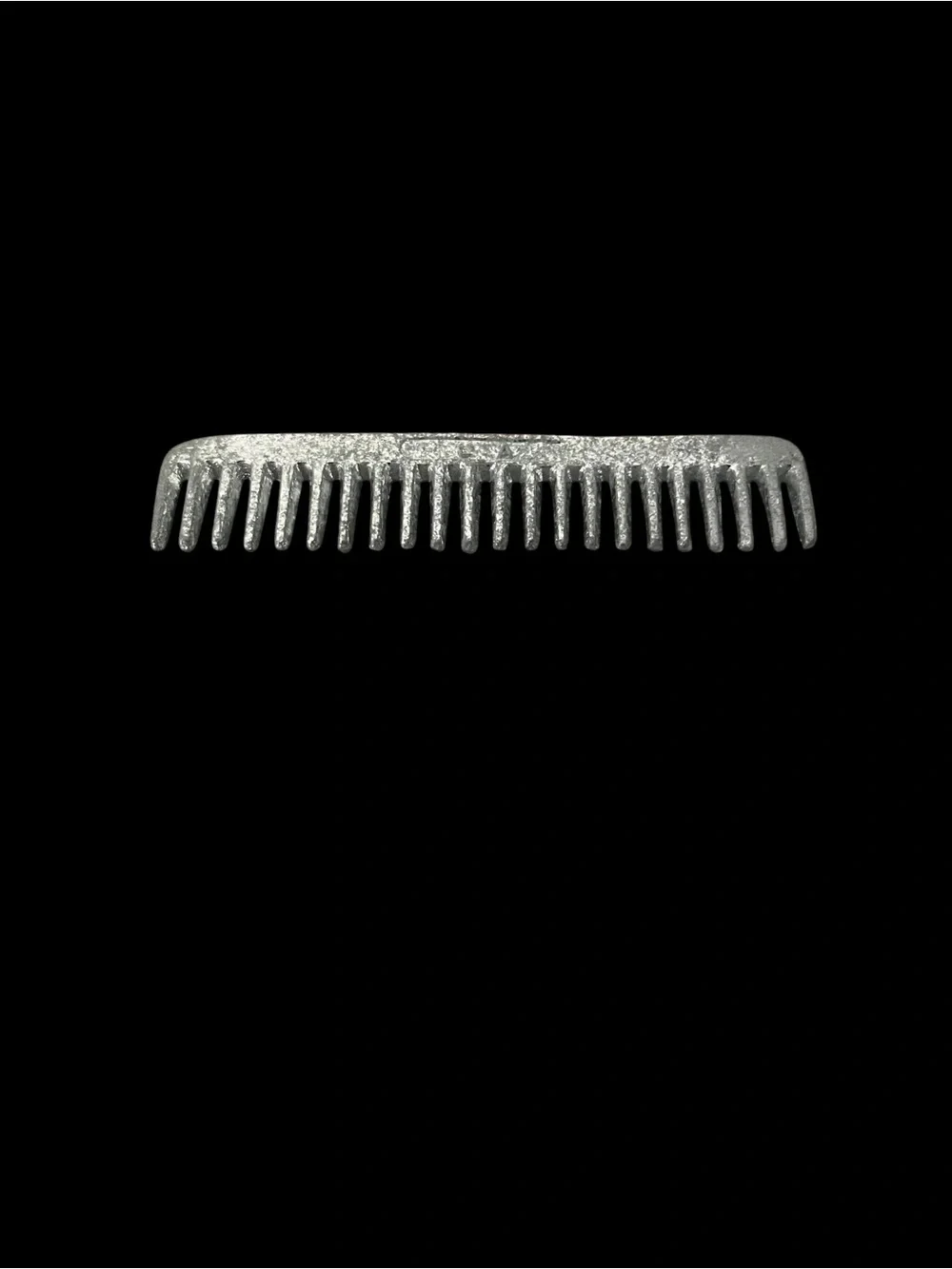 Vintage Aluminum Pocket Grooming Comb Made In U.S.A.